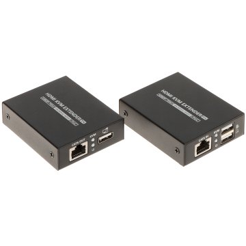 EXTENDER HDMI + USB TRANSMISJA PO SKRĘTCE UTP DO 70 m HDMI+USB-EX-70-4K-PRO