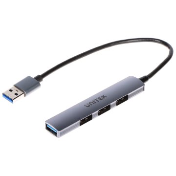 HUB USB 3.0 ROZGAŁĘŹNIK USB 4 PORTY UNITEK H1208A