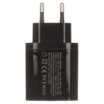 ŁADOWARKA SIECIOWA USB MCE-479B MACLEAN ENERGY