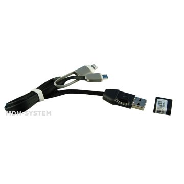 MINI PODSŁUCH GSM UKRYTY W PRZEWODZIE USB PRZEWÓD USB LIGHTING MICROUSB Z PODSŁUCHEM GSM-USB-S8