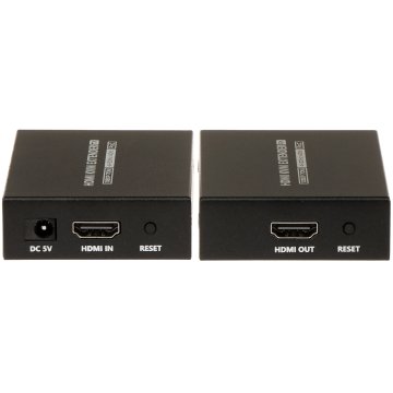 EXTENDER HDMI + USB TRANSMISJA PO SKRĘTCE UTP DO 70 m HDMI+USB-EX-70-4K-PRO