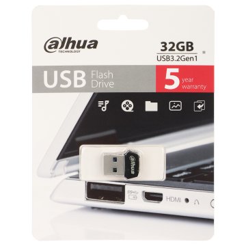 PENDRIVE 32 GB USB 3.2 Gen 1 MINIATUROWY DAHUA USB-U166-31-32G