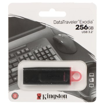 PENDRIVE 256 GB USB 3.2 Gen 1 KINGSTON FD-256/DTX-KINGSTON