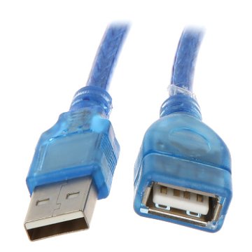 PRZEDŁUŻACZ USB 1.5 m PRZEWÓD USB WTYK GNIAZDO USB-WG/1.5M