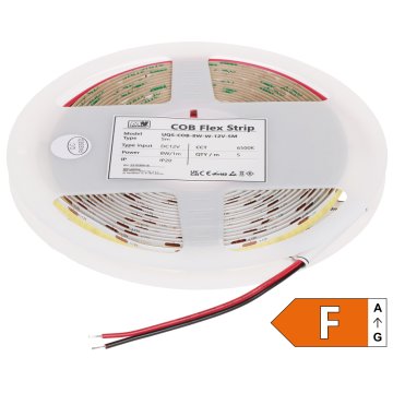 TAŚMA LED LED-COB-12V/8W-CW/5M - 6500&nbsp;K MW Lighting