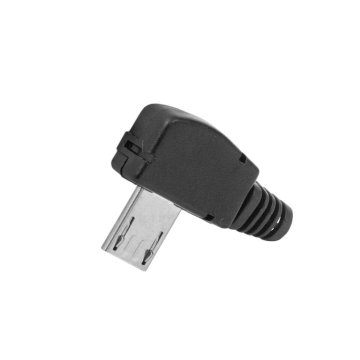 WTYK MICRO USB KĄTOWY LUTOWANY 5 PIN MICROUSB/KAT