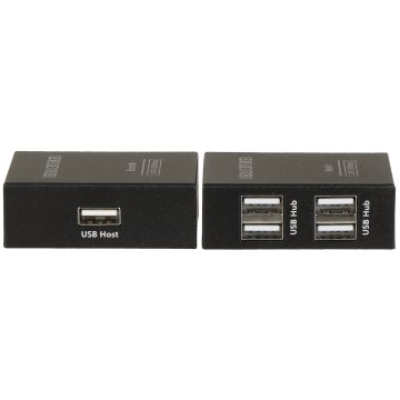 EXTENDER USB TRANSMISJA PO SKRĘTCE UTP USB-EX-150/4-USB