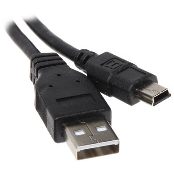 PRZEWÓD USB MINI - USB-A, 1 m,  USB-W-MINI/USB-W-1M