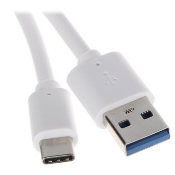 PRZEWÓD USB C -  USB-A, 1m,  USB-W-C/USB-W-1M/W