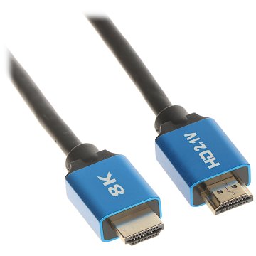 KABEL HDMI 0.5 m ELASTYCZNY PRZEWÓD HDMI 0.5m HDMI-0.5-V2.1