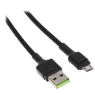 PRZEWÓD USB-A/USB-MICRO/0.3M-GC 0.3&nbsp;m Green Cell
